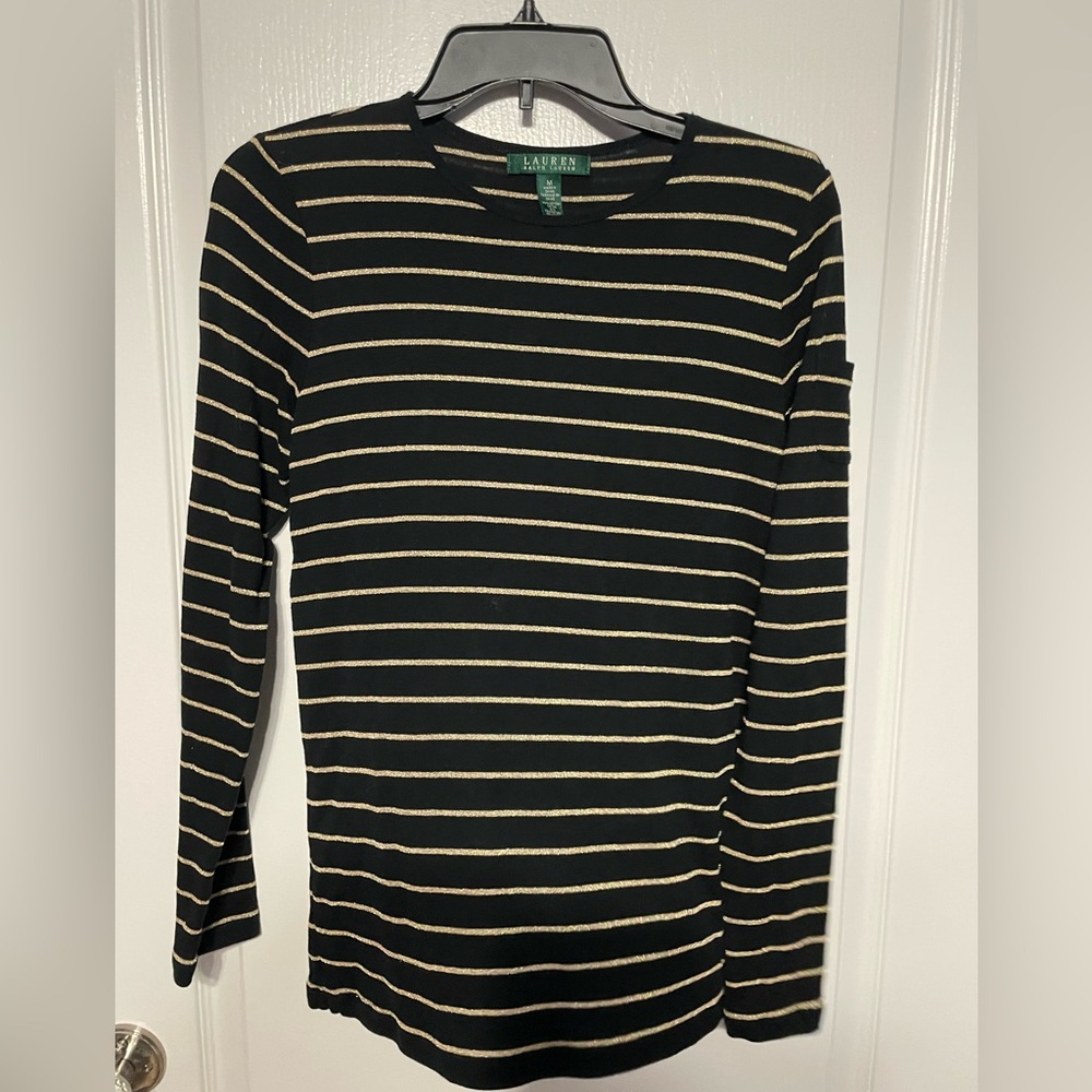 Lauren Ralph Lauren long sleeve top size medium